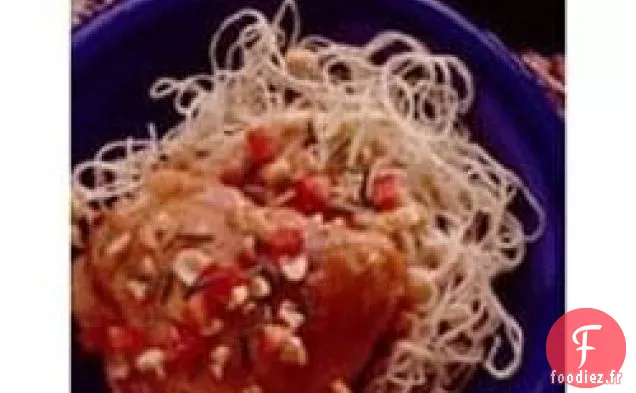 Poulet au Beurre d'Arachide et au Chili