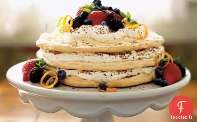 Torte de Meringue au Grand Marnier