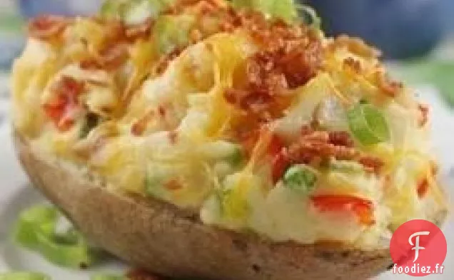 Pommes de Terre Deux Fois Cuites au Four de Style Sud-Ouest