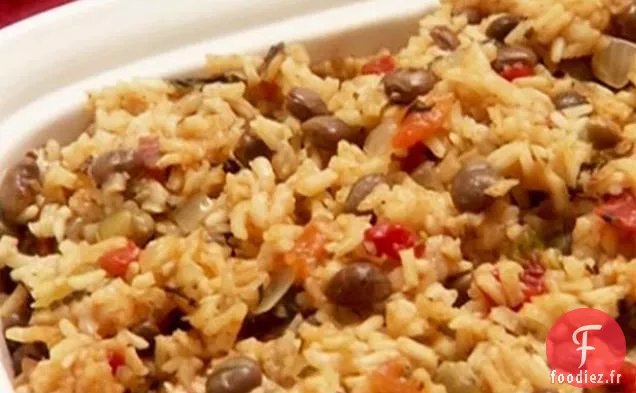 Riz aux Pois-Pigeon: Arroz con Gandules