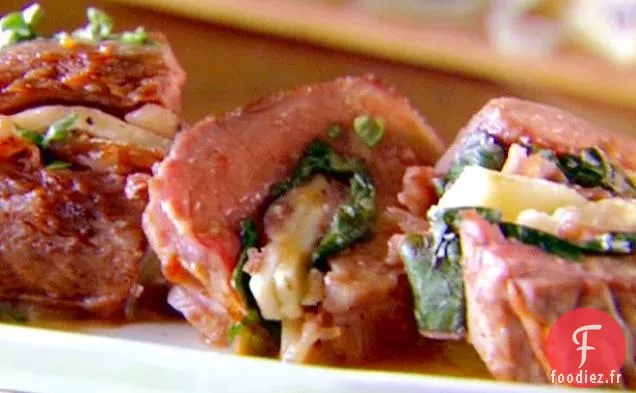 Filet d'Agneau Farci au Prosciutto et au Fromage