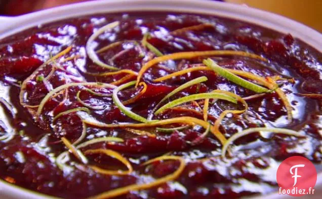 Chutney Épicé aux Canneberges