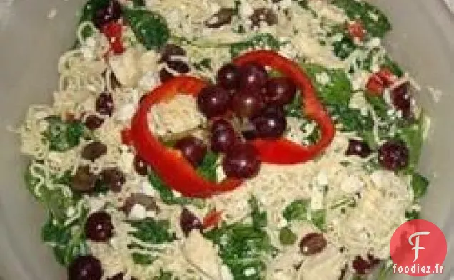Salade de Pâtes Ramen Épinards Supreme