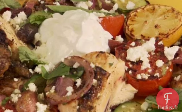 Poulet au Beurre À La Grecque