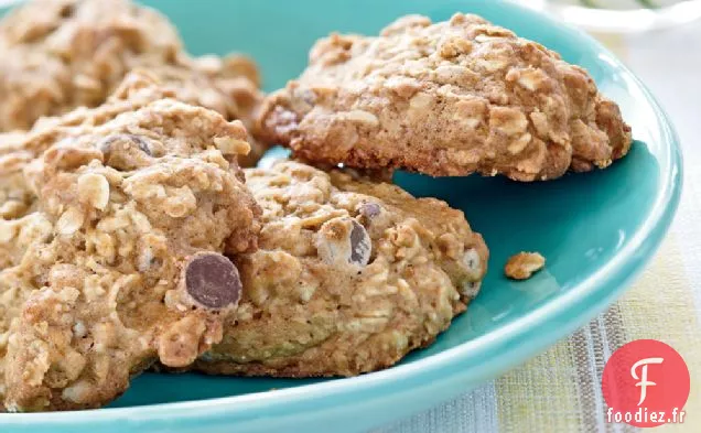 Biscuits aux Pépites de Chocolat à la Banane et à l'Avoine