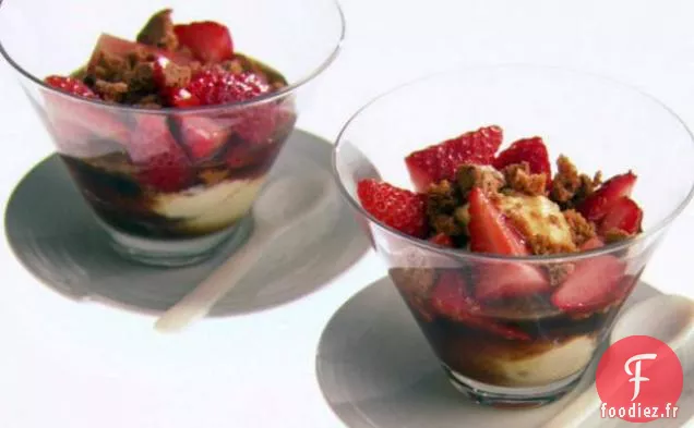 Fraises au Marsala et Sauce au Citron