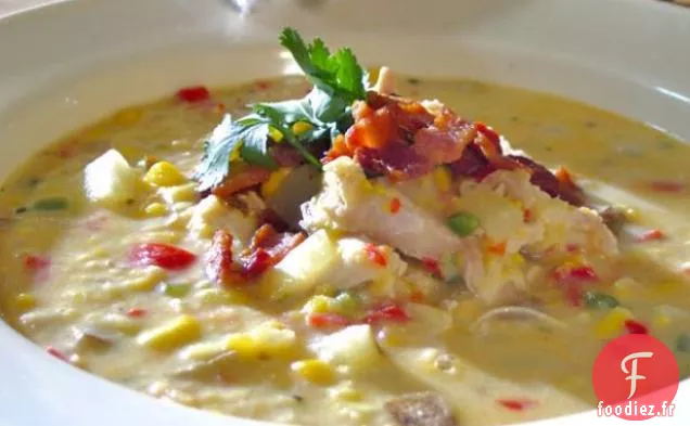 Chaudrée de Maïs Épicée Crémeuse au Poulet