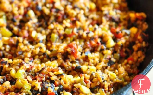 Riz au fromage Tex-mex