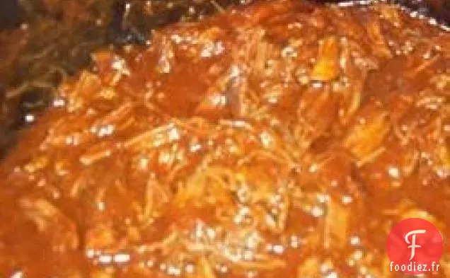 Boeuf Barbecue à la Mijoteuse