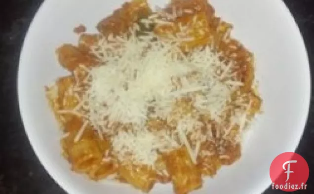 Pâtes Rigatoni au Chorizo