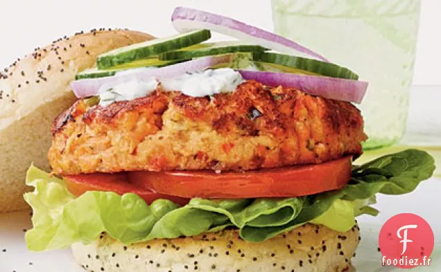 Burger au Saumon