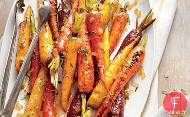 Carottes Rôties Au Miel
