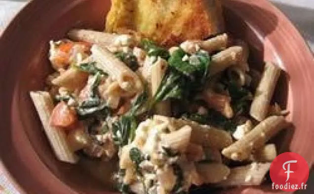 Pâtes aux Épinards et à la Feta de Suki