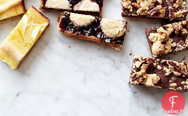 Barres Streusel aux Noix de Pécan Fudgy