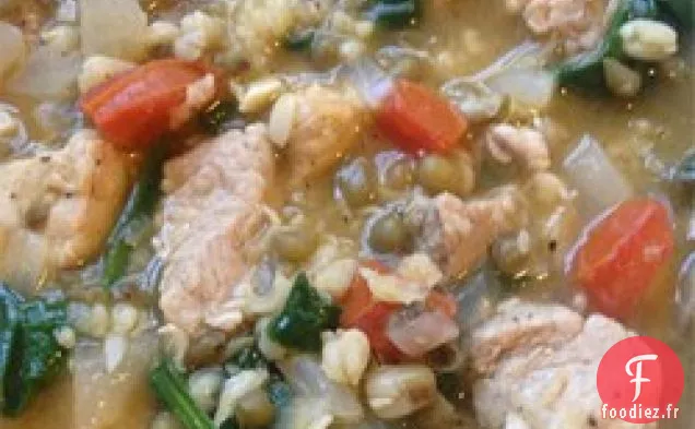 Mongo Guisado (Soupe de Haricots Mungo)