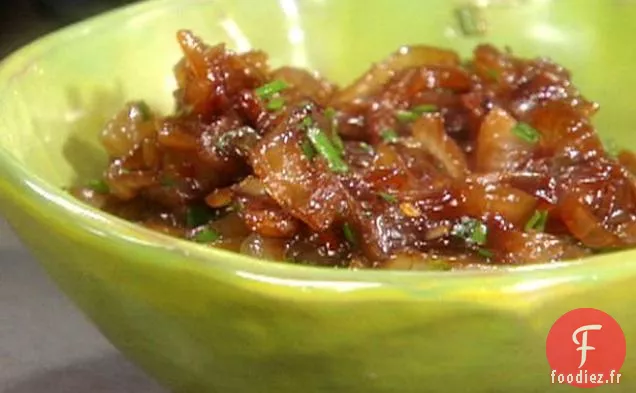 Relish Balsamique à l'Oignon et à l'Ail