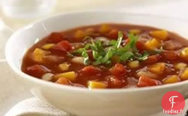 Soupe Parfumée Aux Légumes D'Automne