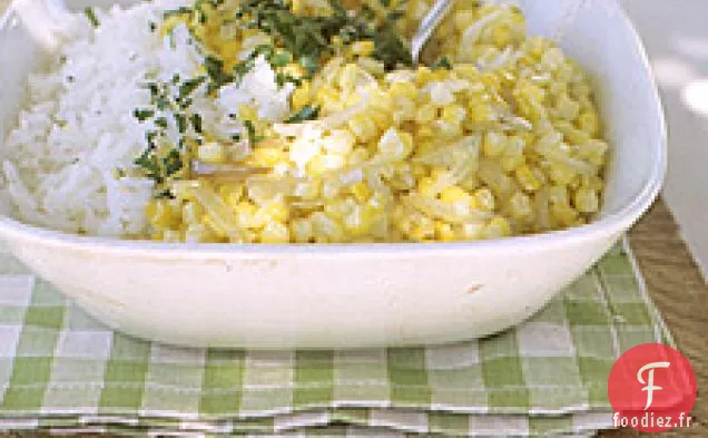 Pilaf De Maïs Et De Riz D'Été