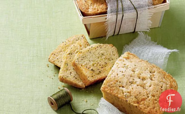 Pain aux Courgettes Citron-Graines de Pavot