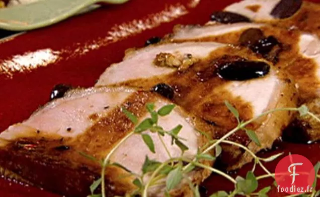 Longe de Porc Farcie aux Olives