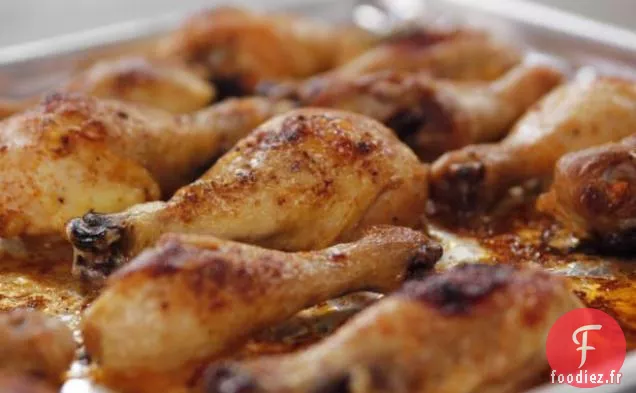 Cuisses De Poulet Rôties Épicées
