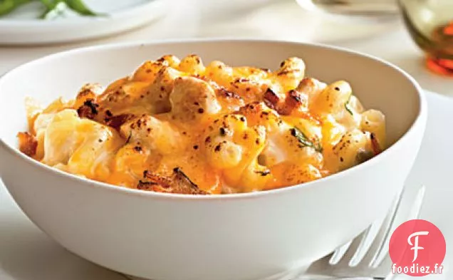 Macaroni au fromage au Bacon, Ranch et Poulet