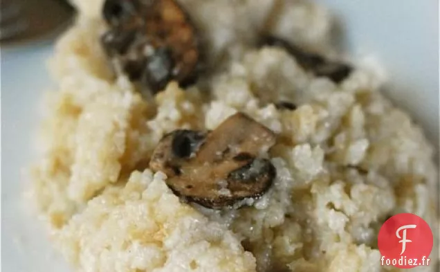 Risotto aux Champignons à la Sauge à la mijoteuse