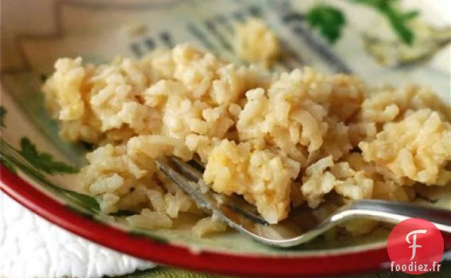 Risotto au Citron Meyer et au Thym au Four