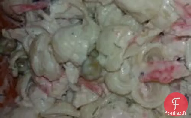 Salade Crémeuse de Crabe et Pâtes