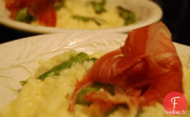 Risotto aux Asperges Au Beurre Doré de Naptime