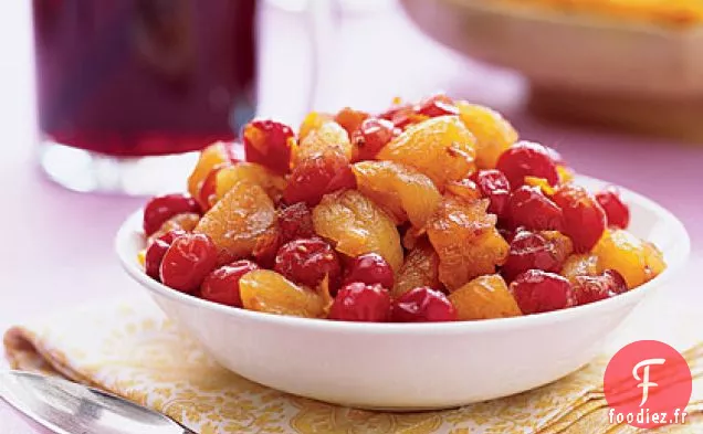 Chutney aux Canneberges et Abricots