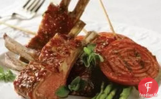 Carré d'Agneau Rôti au BARBECUE