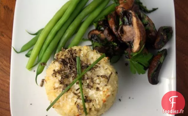 Gâteaux au Risotto au Citron Meyer