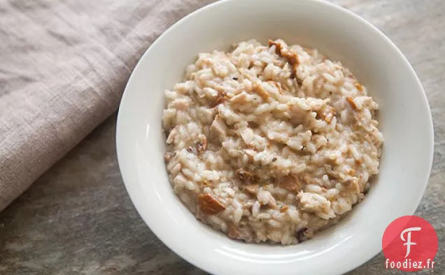 Risotto aux Champignons de Dinde