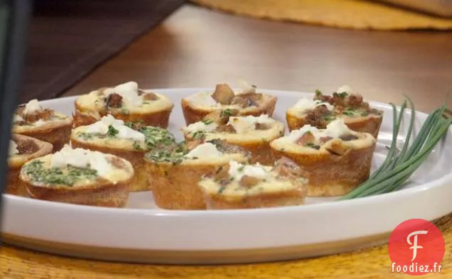 Mini Quiche avec Thanksgiving