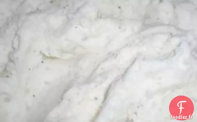 Crème Sure Et Purée de Pommes de Terre