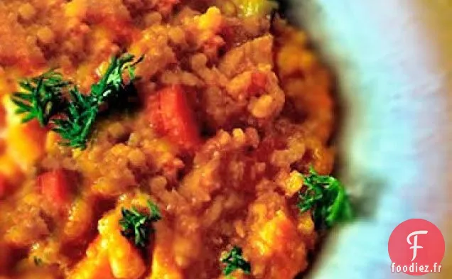 Risotto de Riz Brun Cuit au Four