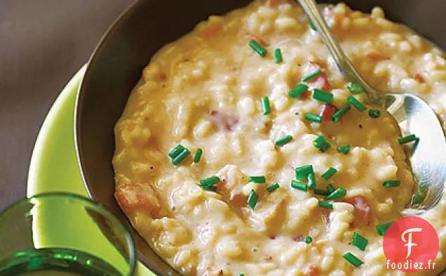 Risotto au Fromage Taleggio et Bacon
