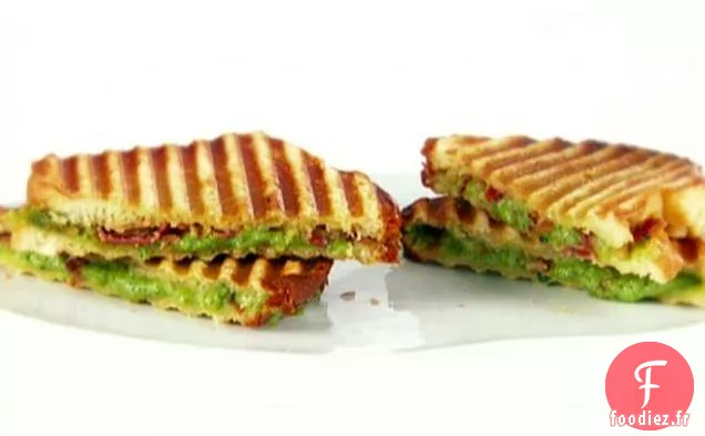 Fromage Grillé aux Épinards et Pancetta