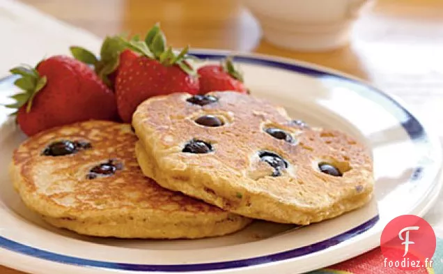 Crêpes aux Myrtilles