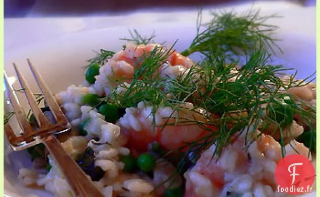 Risotto de Printemps aux Crevettes