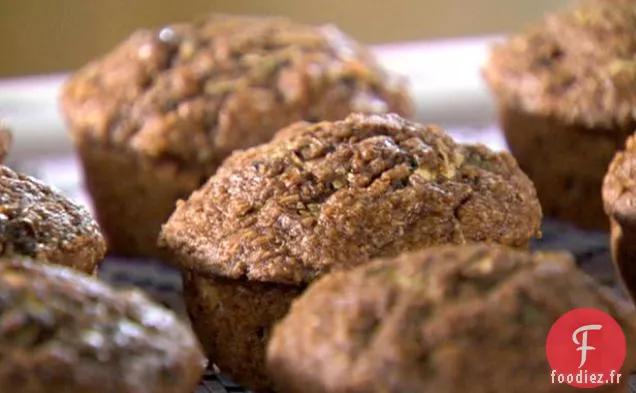 Muffins Humides Au Son de Courgettes