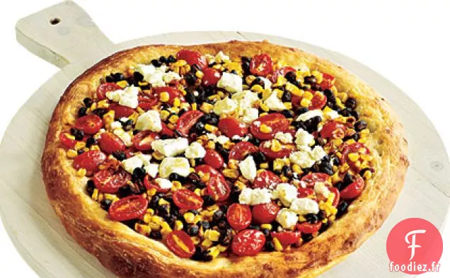 Pizza aux Confettis Tex-Mex Rapide
