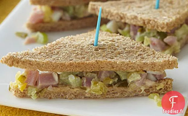 Mini Sandwichs Jambon-Salade