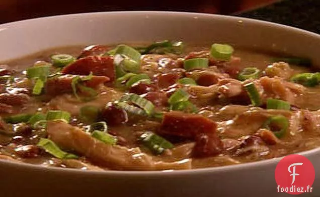 Ragoût Épicé de Poulet Effiloché et de Haricots Rouges