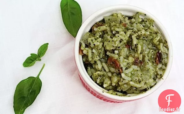 Risotto au Pesto de Bacon