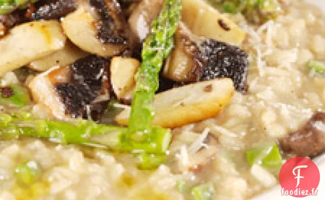 Risotto Aux Champignons Et Asperges