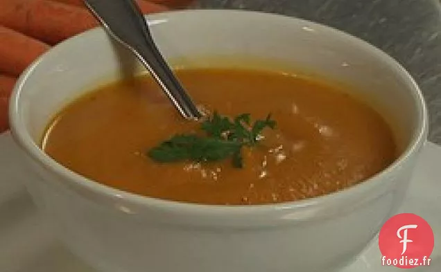 Soupe Crémeuse à La Courge Musquée