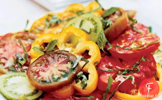 Salade de Tomates Anciennes Marinées