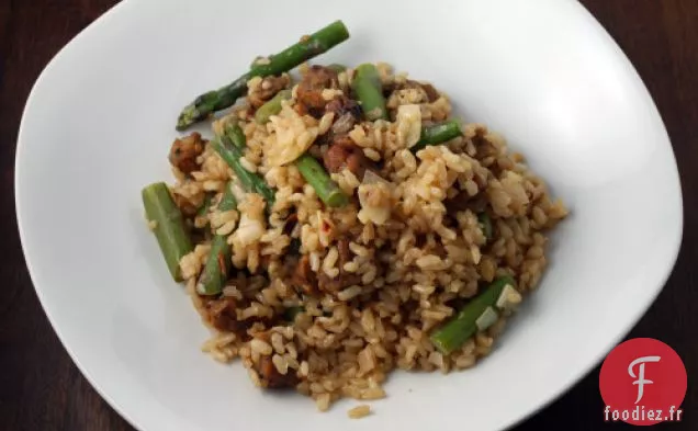 Riz Brun Au Tempeh Et Sauce Tahini